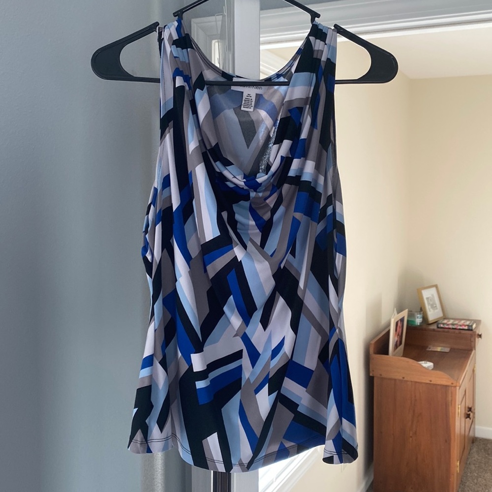Printed Professional Calvin Klein Dress Shirt